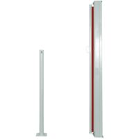 vidaXL Retractable Side Awning 120 x 300 cm Red - Red