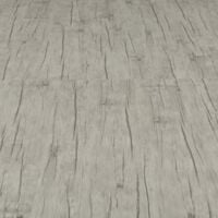 vidaXL Self-adhesive Flooring Planks 4.46 m² 3 mm PVC Oak Washed - Grey