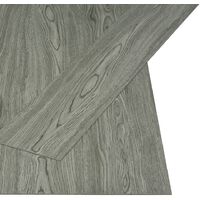 vidaXL Self-adhesive Flooring Planks 4.46 m² 3 mm PVC Grey - Grey
