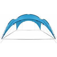 vidaXL Party Tent Arch 450x450x265 cm Light Blue - Blue