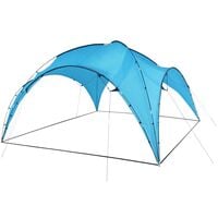 vidaXL Party Tent Arch 450x450x265 cm Light Blue - Blue