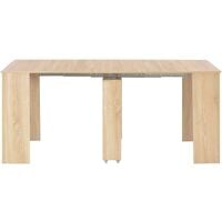 vidaXL Extendable Dining Table 175x90x75 cm Sonoma Oak