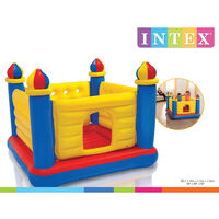 Intex Kids Inflatable Bouncer Jump-O-Lene Castle PVC - Multicolour