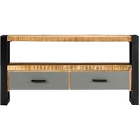 vidaXL TV Cabinet Solid Mango Wood 100x30x50 cm - Brown