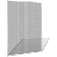 Insect Screen for Windows White 120 x 140 cm - White