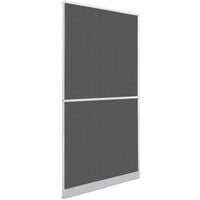 Hinged Insect Screen for Doors White 100 x 215 cm
