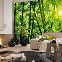 W&G Photo Mural Bamboo Forest - Green