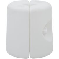 vidaXL Gazebo Weights 4 pcs PE White - White