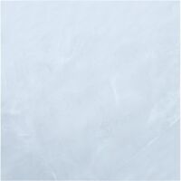 vidaXL Self-adhesive Flooring Planks 5.11 m² PVC White Marble - White