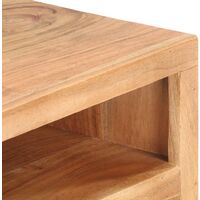 vidaXL TV Cabinet 120x30x40 cm Solid Acacia Wood - Brown
