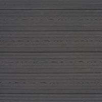 vidaXL Garden Fence WPC 180x185 cm Grey - Grey