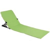 HI Foldable Beach Mat Chair PVC Green - Green