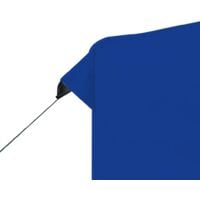 vidaXL Professional Folding Party Tent Aluminium 2x2 m Blue - Blue