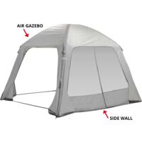 Bo-Camp Side Wall with Mosquito Mesh for Tent Air Gazebo Grey