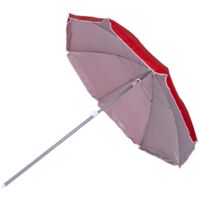 Bo-Camp Parasol Beach 160 cm Red - Red