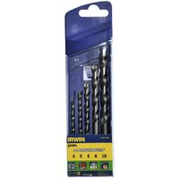 7 Piece Silverline 802322 Multi Construction Drill Bit Set 5.5mm 10mm