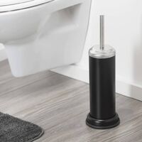 Sealskin Toilet Brush and Holder Acero Black 361730519 - Black