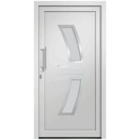 vidaXL Front Door White 98x208 cm - White