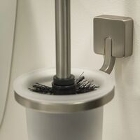 Tiger Toilet Brush and Holder Impuls Silver 11x15.3 cm 387530946 - Silver