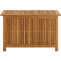 vidaXL Garden Storage Box 90x50x58 cm Solid Acacia Wood - Brown