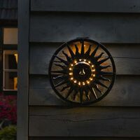 Luxform Solar LED Garden Wall Ornament Sun
