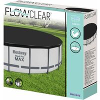 Bestway Flowclear Fast Set Pool Cover 555 cm - Black