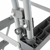 Bestway Flowclear 4-Step Pool Ladder 107 cm - Grey