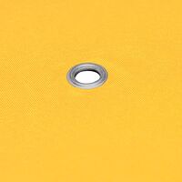 vidaXL 2-Tier Gazebo Top Cover 310 g/m² 3x3 m Yellow - Yellow