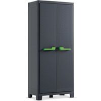 Keter Storage Cabinet with shelves Moby Graphite Grey 182 cm - Grey