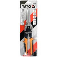 YATO Long-Cut Aviation Tin Snips Straight 290 mm Yellow