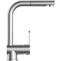 SCHÜTTE Sink Mixer with Pull-out Spray LONDON Low Pressure Chrome - Silver