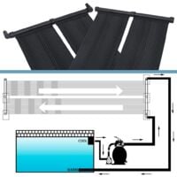 vidaXL Solar Pool Heater Panel 80x310 cm