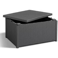 Allibert Storage Table Arica Graphite 221044 - Grey