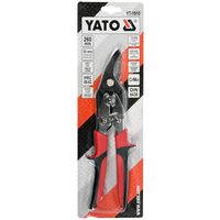 YATO Figure Tin Snips Left 260 mm Red