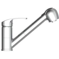 SCHÜTTE Sink Mixer with Pull-out Spray DIZIANI Chrome - Silver