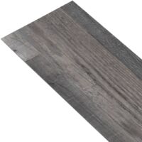 vidaXL Self-adhesive PVC Flooring Planks 5.21 m² 2 mm Industrial Wood - Brown