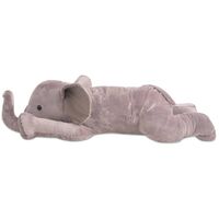 vidaXL Plush Cuddly Toy Elephant XXL 120 cm - Grey
