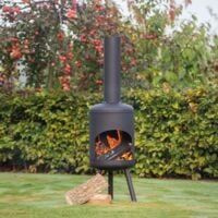 RedFire Fireplace Fuego Small 81070 - Black
