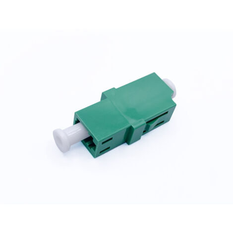 Elfcam® - Adaptateur/Coupleur pour Fibres optiques LC/APC Monomode Simplex (Lot de 1)