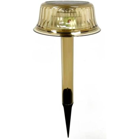 Solarsys® - Luminaire Solaire 100 Lumens 0,66W Panneau Solaire,Couleurs de lumière réglables,Matière en PC +ABS,Traitement Anticorrosion pour Jardin,Cour et Rue