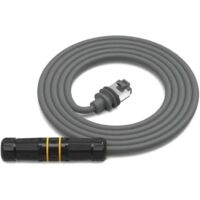 Elfcam - Câble Ethernet Starlink 3m avec Adaptateurs RJ45 Étanches - Compatible Gen 3 / Mini, Coupleur d’Extension et Réparation Inclus