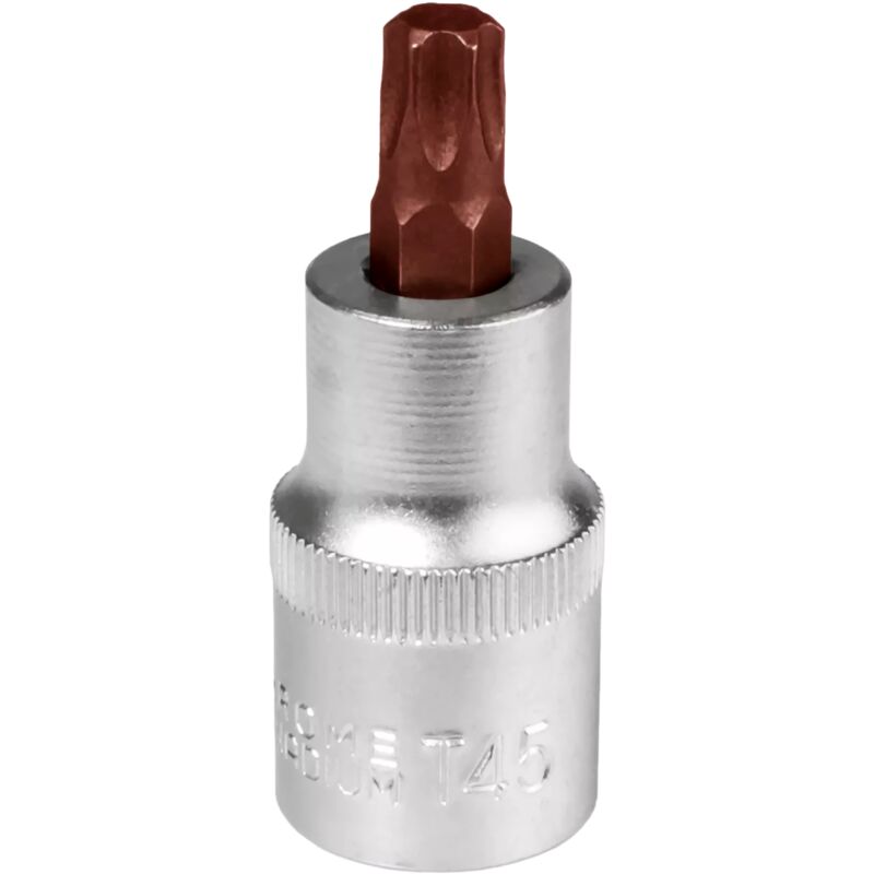 KS Tools 1/2 CHROMEplus Bit-Stecknuss Torx, Lang, T45