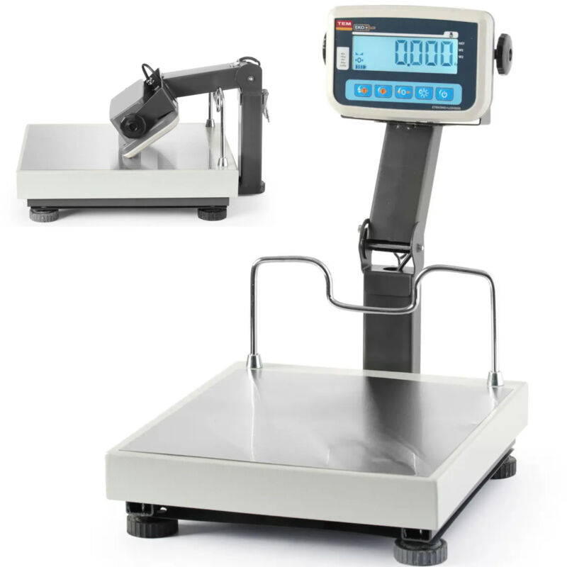 Plattformwaage mit klappbarem Ausleger und eichfähig M EKO+ 60 kg ...