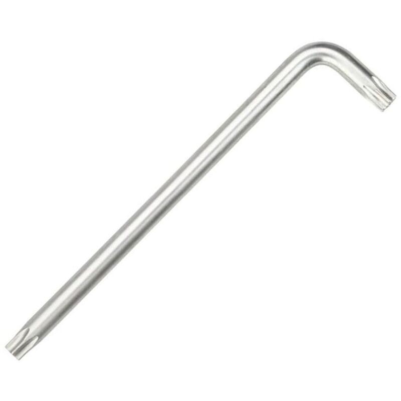 Alyco Torx-Winkelschraubendreher-Set – 9-teilig, T10 Bis T50, Cr-V Vernickelt, Mit Halterung