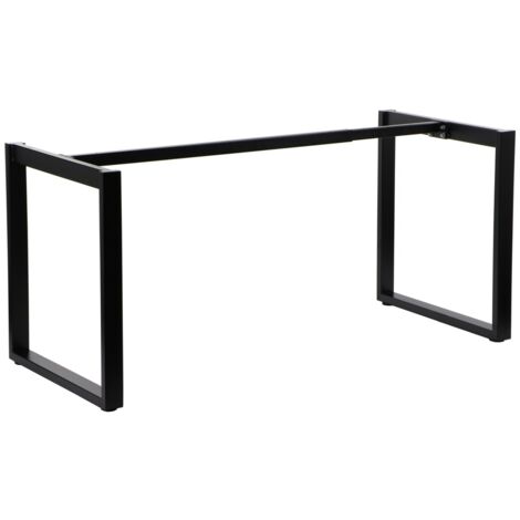 Schreibtisch- oder Tischgestell mit "O"-Bein NY-131A/80 schwarz