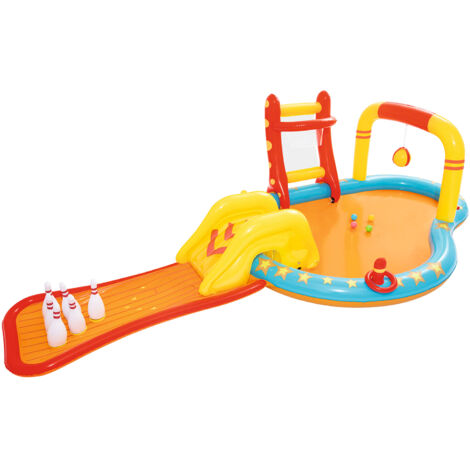 53068 Aufblasbarer Spielplatz, Planschbecken, Bestway für Kinder