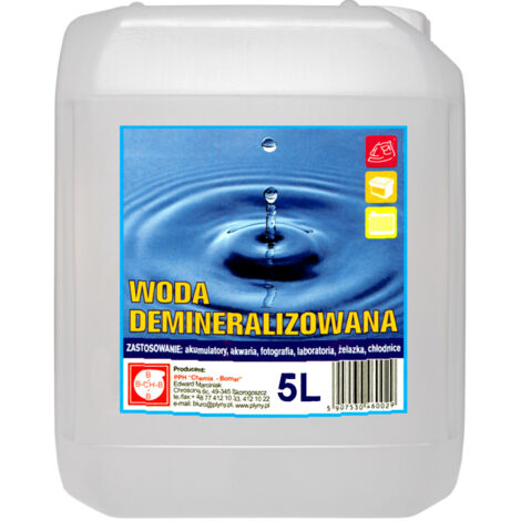 Demineralisiertes destilliertes Wasser 5L