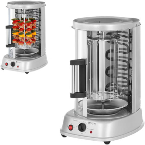 MINI Toaster Grill für Döner Gyros Gemüse vertikal 3in1 1500W Royal Catering RCGV-1400 (1/5)
