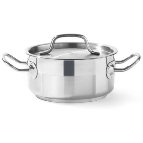 Profi Line Topf mit Deckel, 7,5 l Durchmesser 280 x 120 mm (Höhe) - Hendi 830505 (1/5)