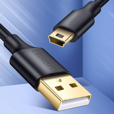 BigBuild Technology USB Kabel 2m Rot - Vergoldet Für Sony Kopfhörer
